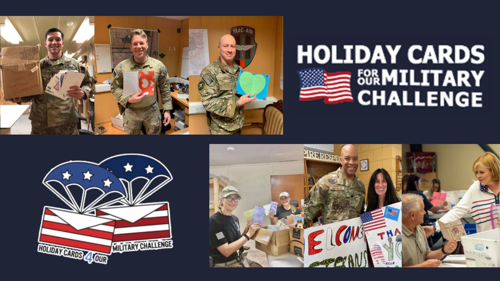 Holiday Cards for Our Military Challenge